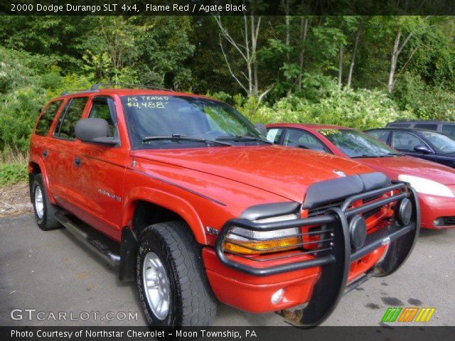 2000 Dodge Durango SLT 4x4 in Flame Red