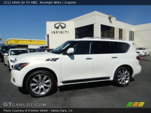 2012 Infiniti QX 56 4WD in Moonlight White