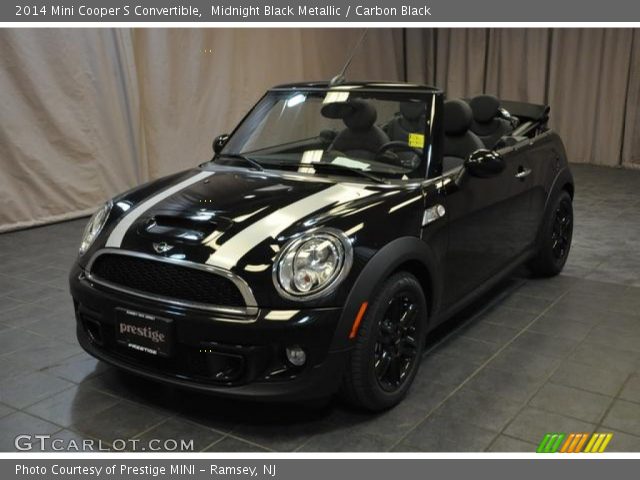 2014 Mini Cooper S Convertible in Midnight Black Metallic