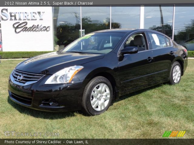 2012 Nissan Altima 2.5 S in Super Black