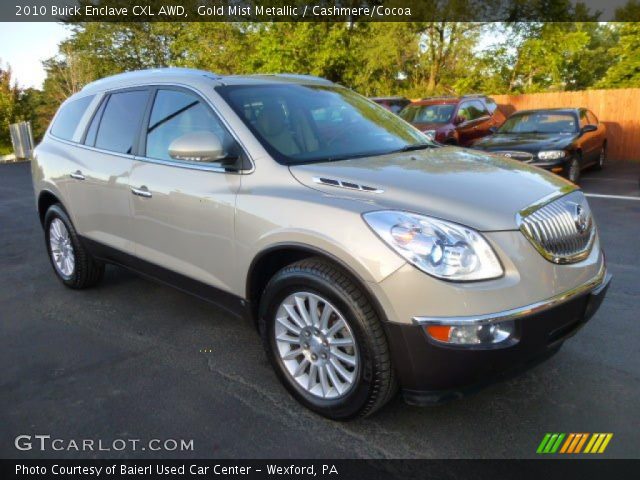 2010 Buick Enclave CXL AWD in Gold Mist Metallic