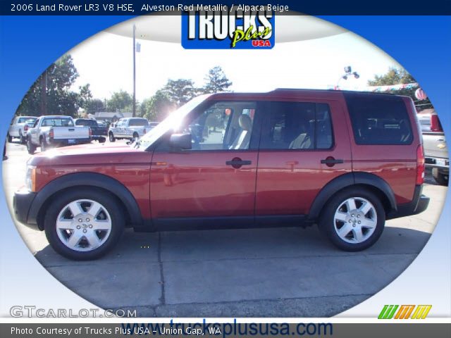 2006 Land Rover LR3 V8 HSE in Alveston Red Metallic