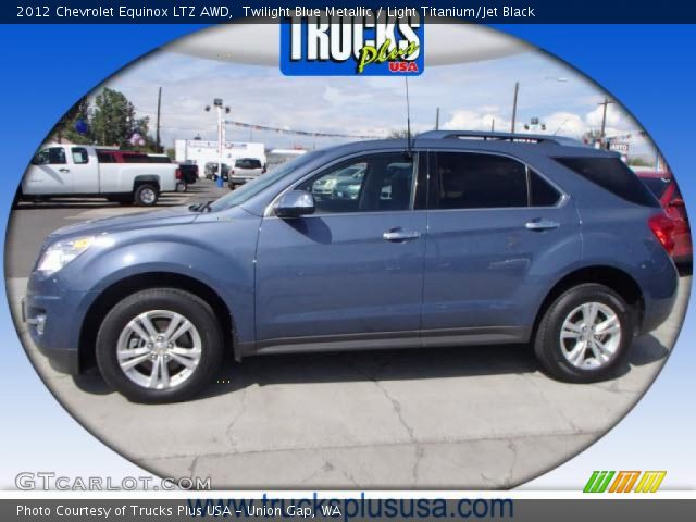 2012 Chevrolet Equinox LTZ AWD in Twilight Blue Metallic