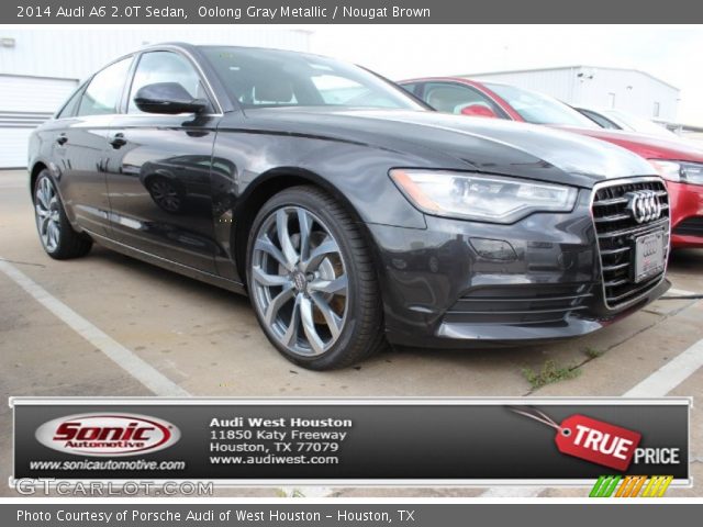 2014 Audi A6 2.0T Sedan in Oolong Gray Metallic