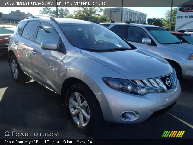 2009 Nissan Murano S AWD in Brilliant Silver Metallic