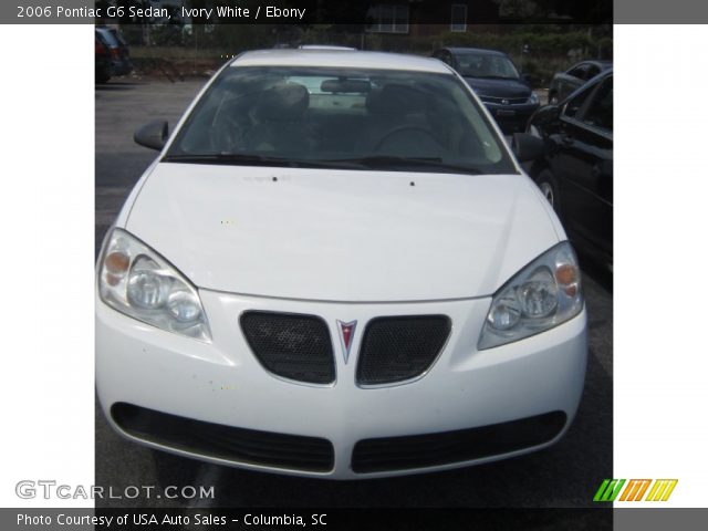 2006 Pontiac G6 Sedan in Ivory White