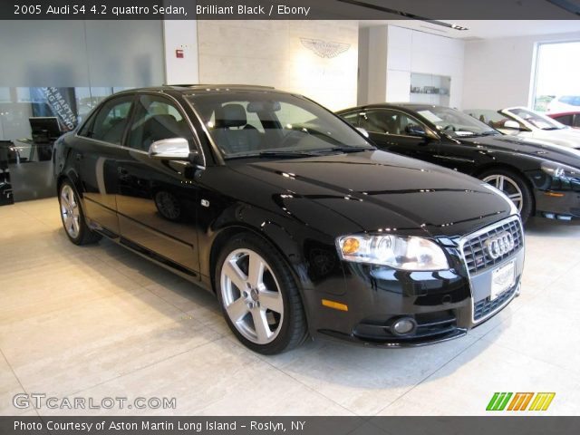 2005 Audi S4 4.2 quattro Sedan in Brilliant Black