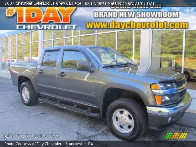 2007 Chevrolet Colorado LT Crew Cab 4x4 in Blue Granite Metallic