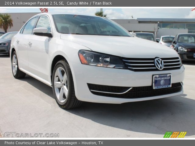 2014 Volkswagen Passat 2.5L SE in Candy White
