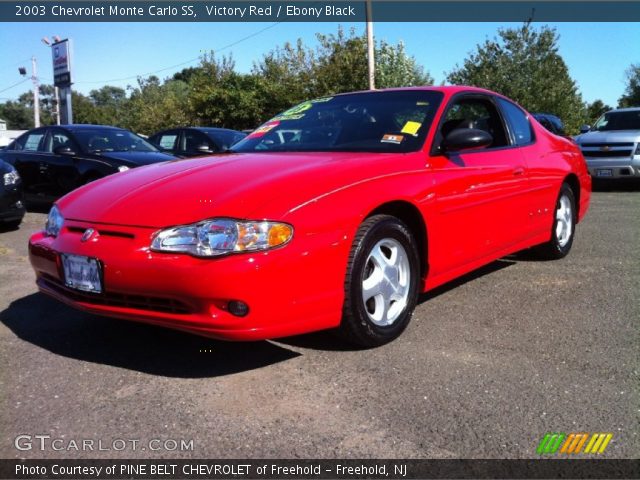 2003 Chevrolet Monte Carlo SS in Victory Red
