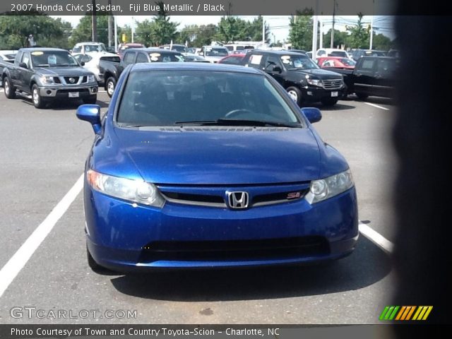 2007 Honda Civic Si Sedan in Fiji Blue Metallic