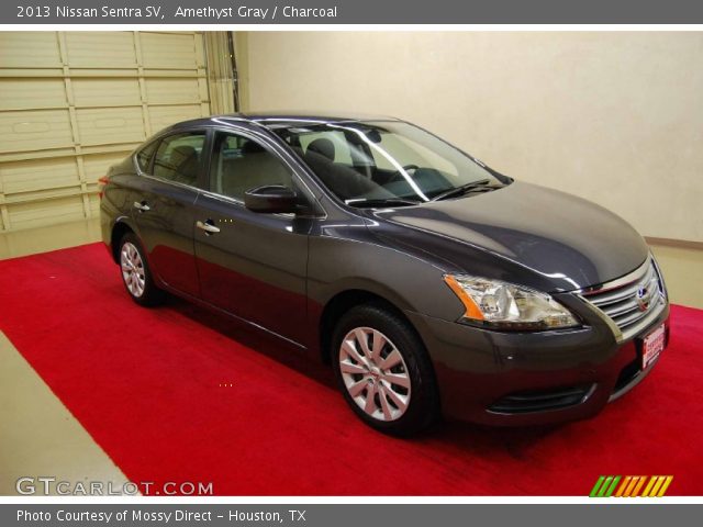 2013 Nissan Sentra SV in Amethyst Gray