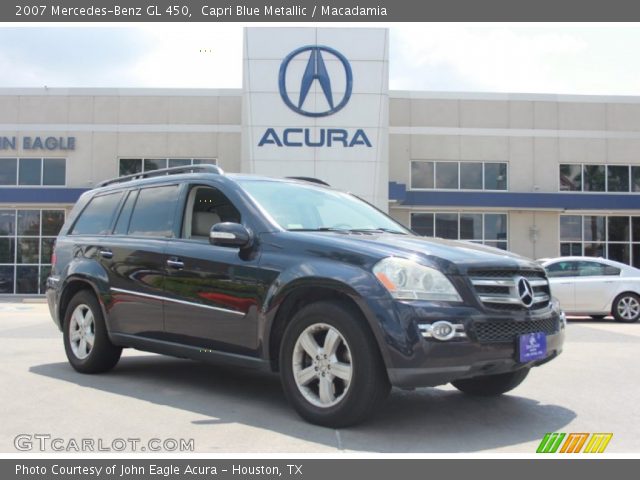 2007 Mercedes-Benz GL 450 in Capri Blue Metallic