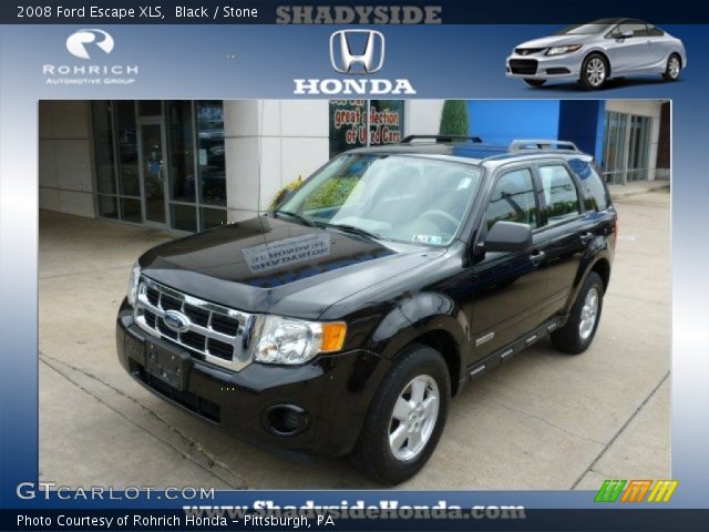 2008 Ford Escape XLS in Black