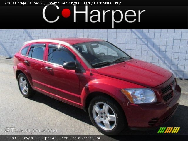 2008 Dodge Caliber SE in Inferno Red Crystal Pearl