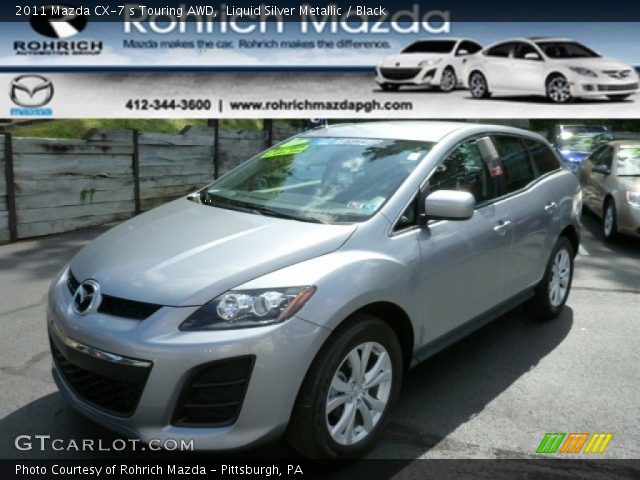 2011 Mazda CX-7 s Touring AWD in Liquid Silver Metallic