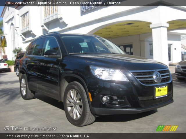 2009 Volkswagen Tiguan SE 4Motion in Deep Black Metallic