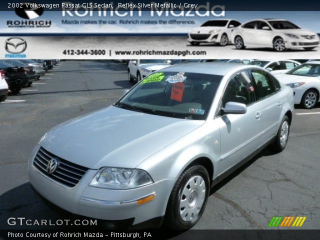 2002 Volkswagen Passat GLS Sedan in Reflex Silver Metallic
