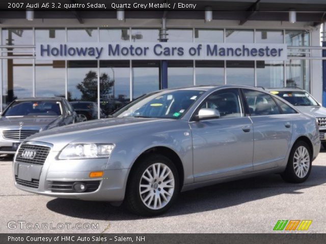 2007 Audi A6 3.2 quattro Sedan in Quartz Grey Metallic