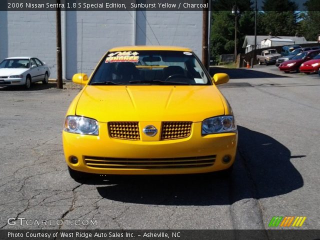 2006 Nissan Sentra 1.8 S Special Edition in Sunburst Yellow