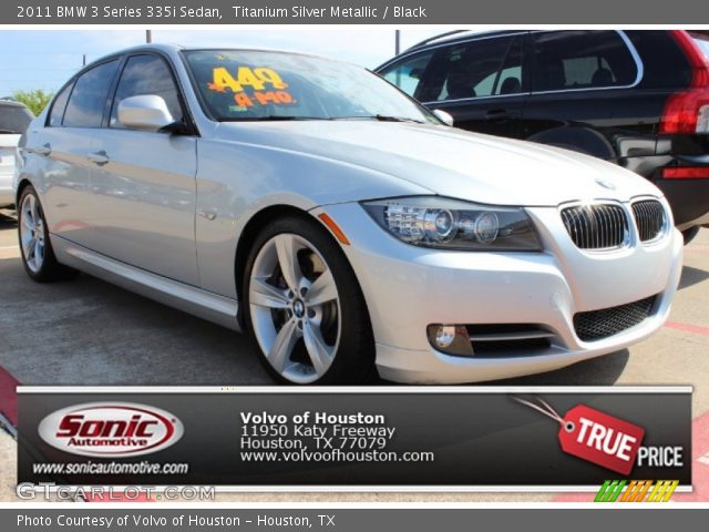 2011 BMW 3 Series 335i Sedan in Titanium Silver Metallic