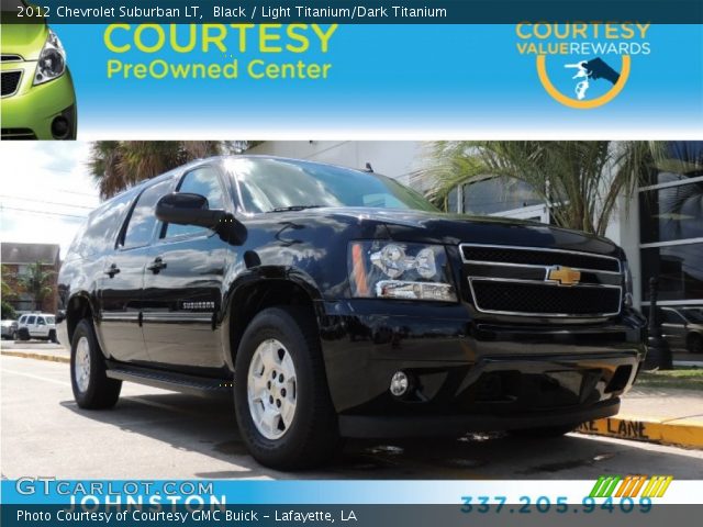 2012 Chevrolet Suburban LT in Black