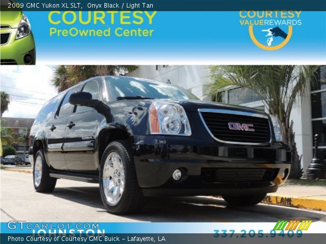 2009 GMC Yukon XL SLT in Onyx Black