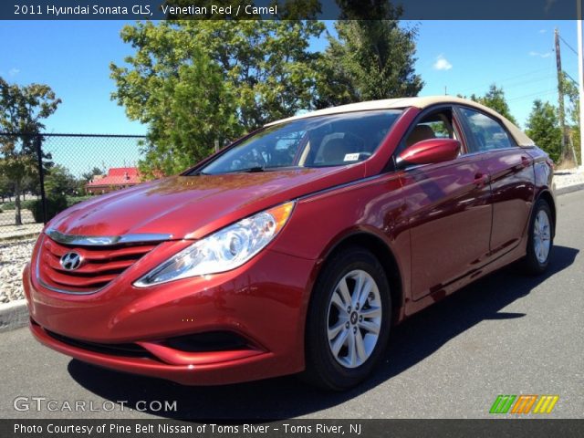 2011 Hyundai Sonata GLS in Venetian Red