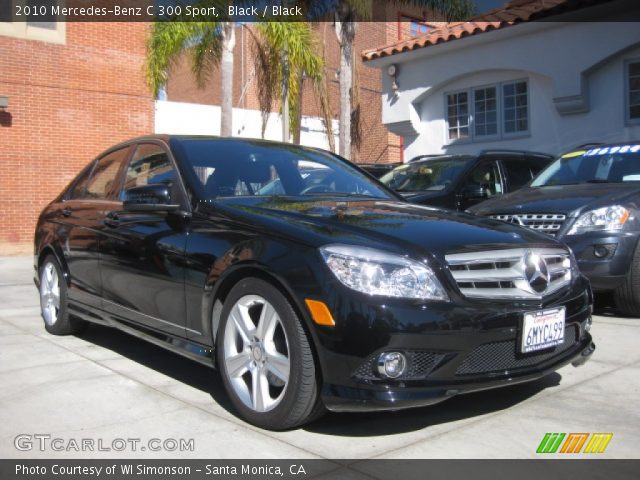 2010 Mercedes-Benz C 300 Sport in Black