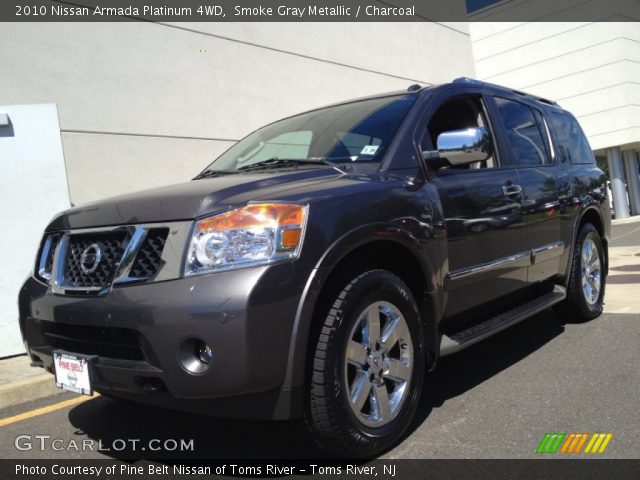 2010 Nissan Armada Platinum 4WD in Smoke Gray Metallic