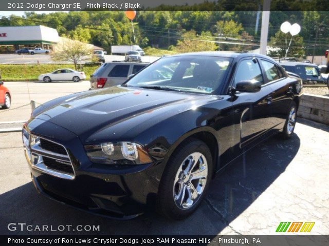 2012 Dodge Charger SE in Pitch Black