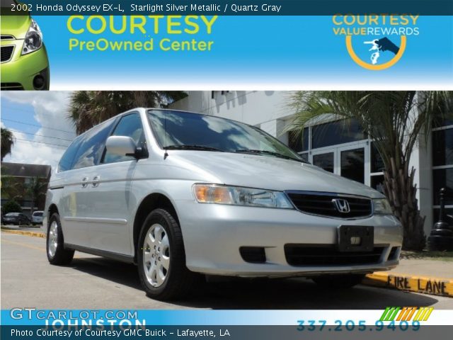 2002 Honda Odyssey EX-L in Starlight Silver Metallic