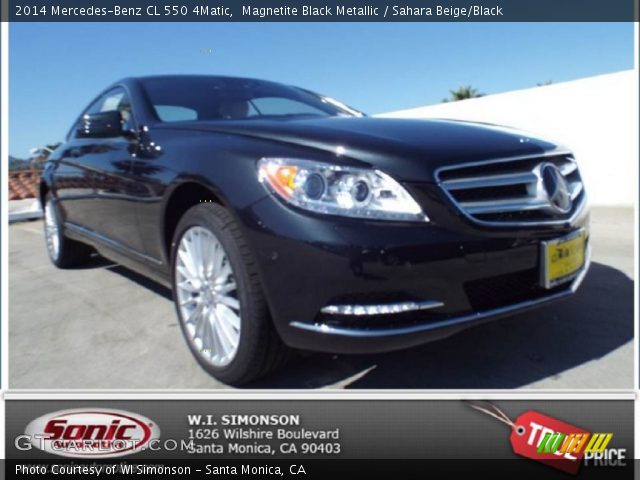 2014 Mercedes-Benz CL 550 4Matic in Magnetite Black Metallic