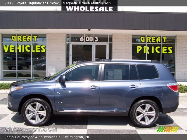 2012 Toyota Highlander Limited in Magnetic Gray Metallic