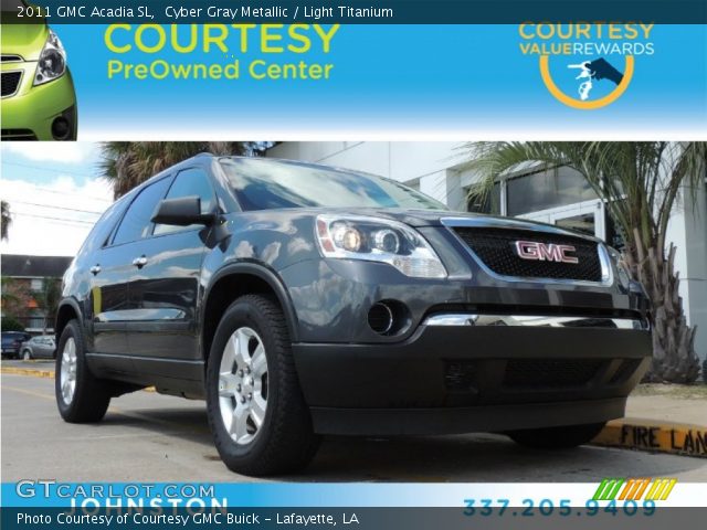 2011 GMC Acadia SL in Cyber Gray Metallic