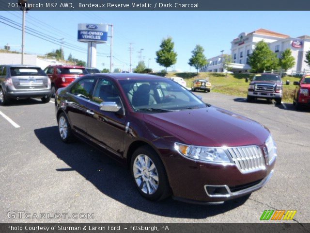 2011 Lincoln MKZ AWD in Bordeaux Reserve Metallic