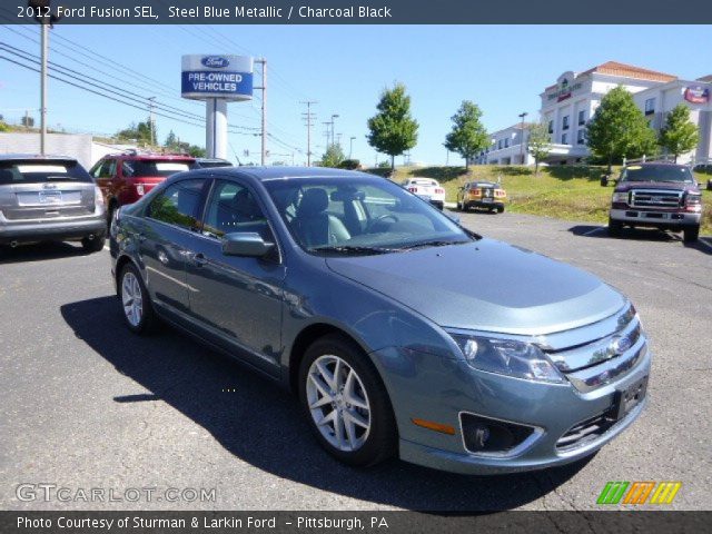 2012 Ford Fusion SEL in Steel Blue Metallic