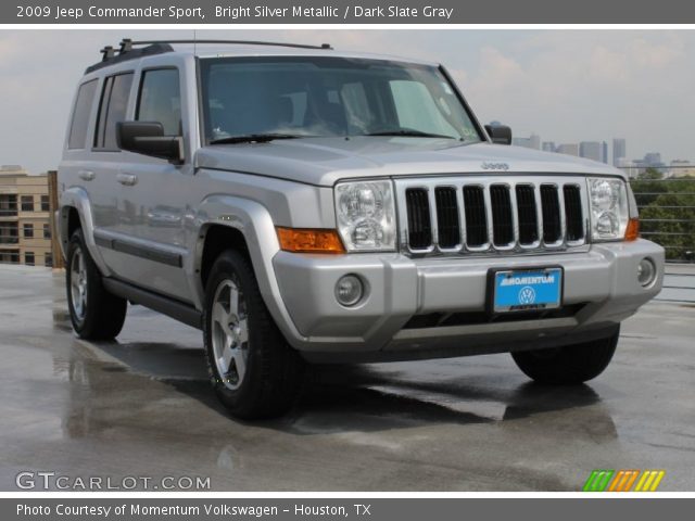 2009 Jeep Commander Sport in Bright Silver Metallic