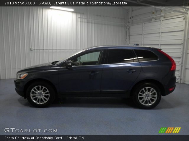 2010 Volvo XC60 T6 AWD in Barents Blue Metallic