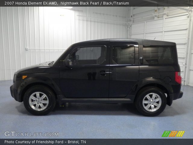 2007 Honda Element EX AWD in Nighthawk Black Pearl