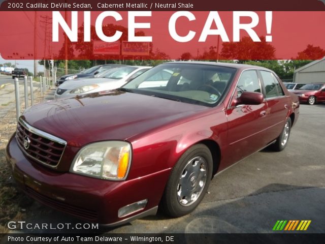 2002 Cadillac DeVille Sedan in Cabernet Metallic