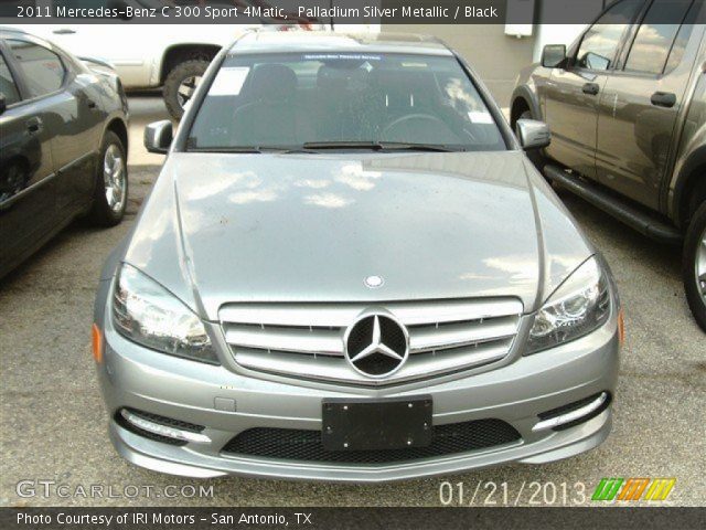 2011 Mercedes-Benz C 300 Sport 4Matic in Palladium Silver Metallic