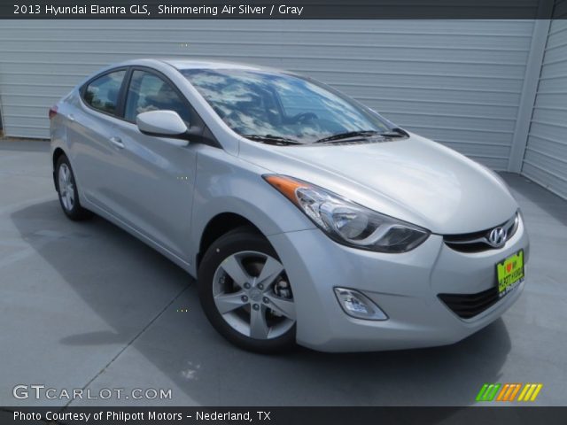 2013 Hyundai Elantra GLS in Shimmering Air Silver