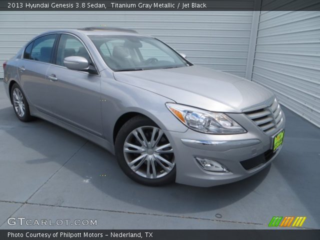 2013 Hyundai Genesis 3.8 Sedan in Titanium Gray Metallic