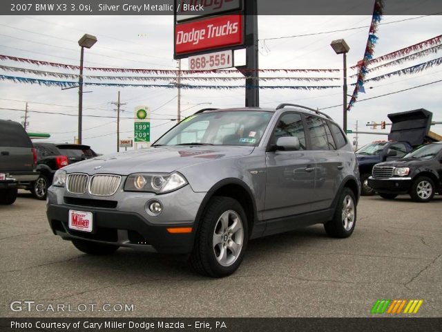 2007 BMW X3 3.0si in Silver Grey Metallic
