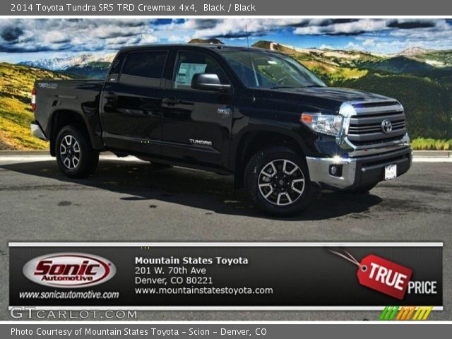 2014 Toyota Tundra SR5 TRD Crewmax 4x4 in Black