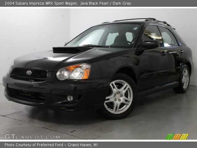 2004 Subaru Impreza WRX Sport Wagon in Java Black Pearl