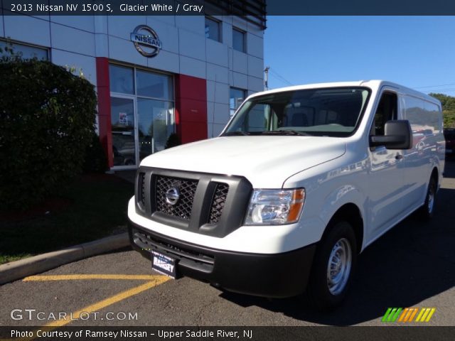 2013 Nissan NV 1500 S in Glacier White