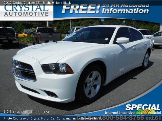 2012 Dodge Charger SE in Bright White