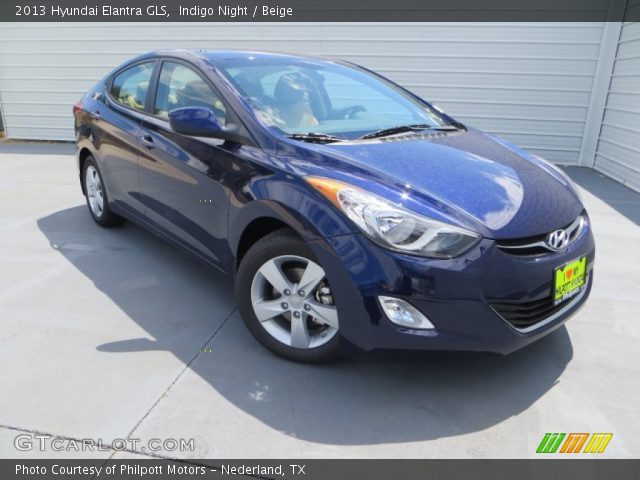 2013 Hyundai Elantra GLS in Indigo Night